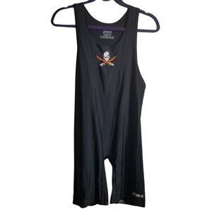 Asics Men's Solid Wrestling Singlet Sz 2XL